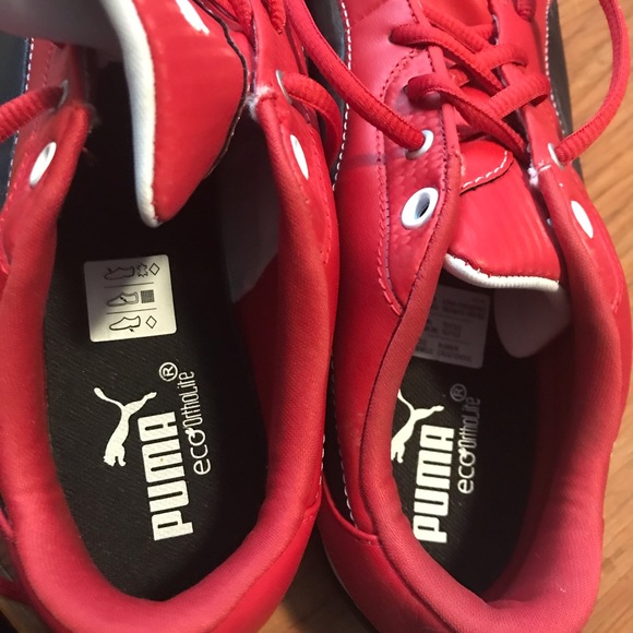 Red puma sneakers - Picture 4 of 4
